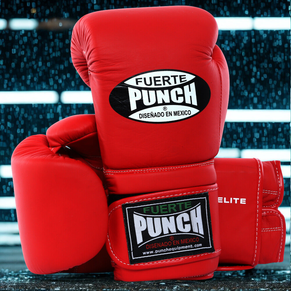 BOXING GLOVES - Mexican™ ELITE - 16oz - MATT RED